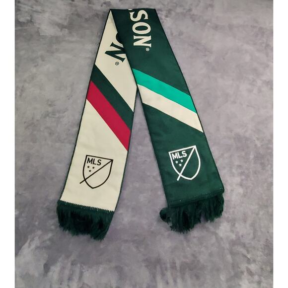 RARE Collectible Jameson Whiskey Knit Scarf - MLS Soccer Collab Green C23-8 - Picture 2 of 4
